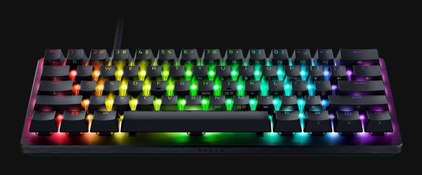 Razer Huntsman V3 Pro Mini tastatur Spil USB QWERTY Fransk Sort