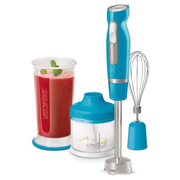 Miniatyrbillede 1 af 8: Sencor SHB 4467TQ-EUE3 blender Nedsænkning blender 1000 W Blå