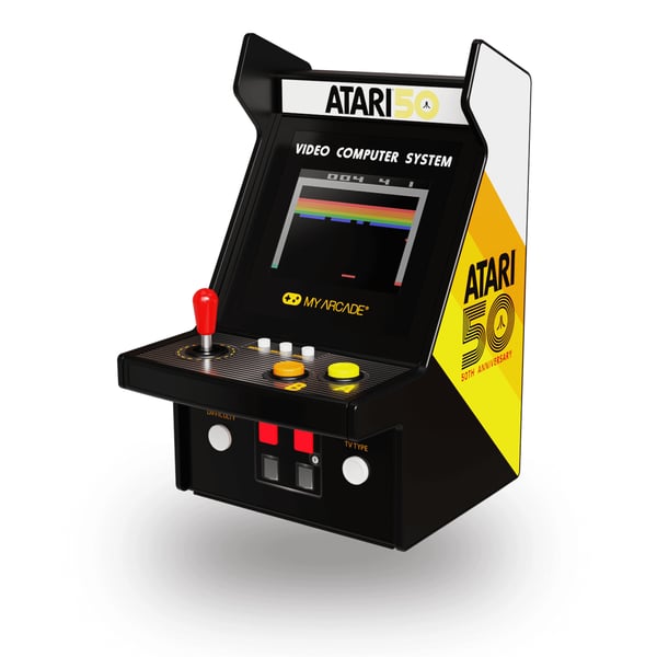Miniatyrbillede 4 af 4: My Arcade ATARI Micro Player Pro bærbar spilkonsol 6,98 cm (2.75") Flerfarvet