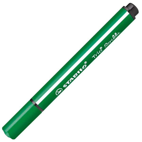 Miniatyrbillede 1 af 14: STABILO Trio Scribbi filtpen Grøn 1 stk