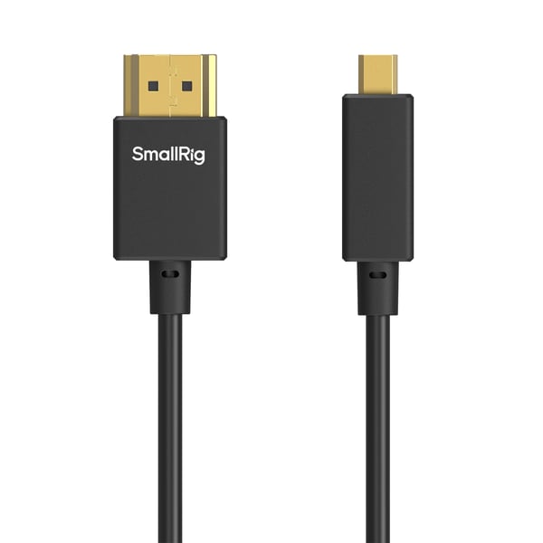 SmallRig 4795 HDMI-kabel 1 m HDMI Typ D (micro) HDMI Typ A (standard) Svart