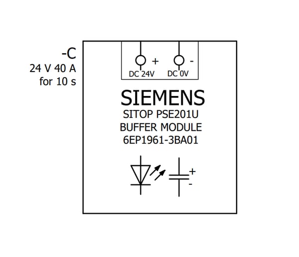 Miniatyrbillede 2 af 6: Siemens 6EP1961-3BA01 UPS-enhed Standby (offline)