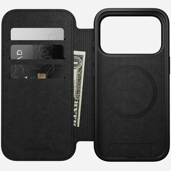 Miniatyrbild 4 av 8: Nomad Modern Leather Folio mobiltelefonfodral 16 cm (6.3") Brun