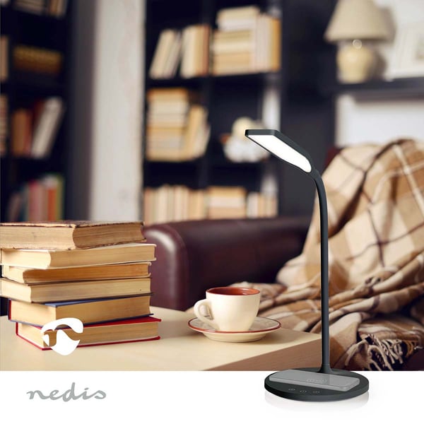 Miniatyrbillede 12 af 13: Nedis LTLGQ4M2BK bordlampe 5,5 W LED G Sort