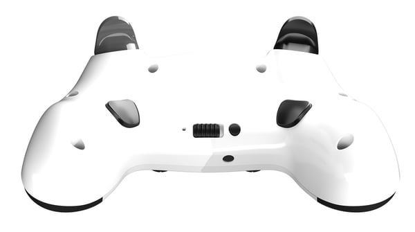 Miniatyrbillede 4 af 4: Gioteck VX4 Hvid Bluetooth Gamepad Analog/digital PC, PlayStation 4, PlayStation 5