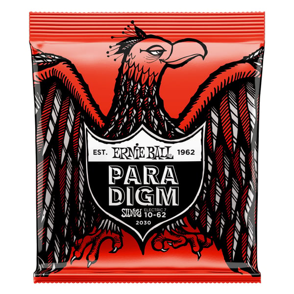 Pikkukuva 1 / 2: Ernie Ball P02030 musiikkisoittimen kieli Sähkö 7 kpl Terästä Kitara