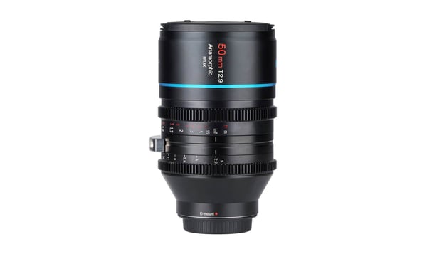 Sirui 50mm T2.9 MILC Anamorfisk linse Sort Sirui 50mm T2.9 MILC Anamorfisk linse Sort