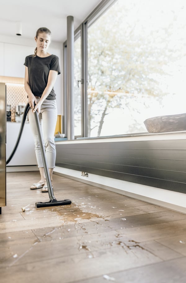 Kärcher 1.628-009.0 støv-udsuger Sort, Gul 12 L 1000 W