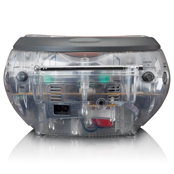 Lenco SCD-24TR radio Bærbar Digital Transparent