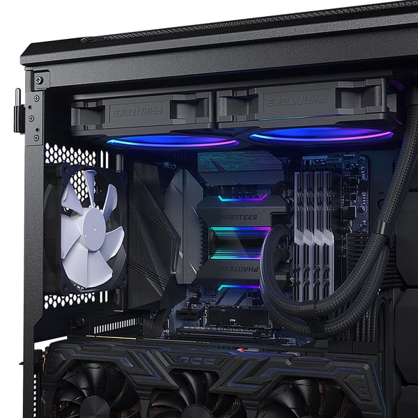 Phanteks Glacier One 280 MPH Processor Alt-i-en væskekøler 14 cm Sort 1 stk
