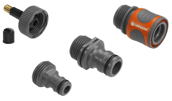 Gardena 2770-20 vattenslangstillbehör Grå, Orange 4 styck Gardena 2770-20 vattenslangstillbehör Grå, Orange 4 styck