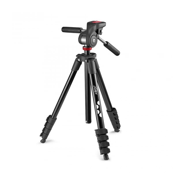 Miniatyrbild 1 av 10: Joby Compact stativ Smartphone/digitalkamera 3 ben Svart, Röd