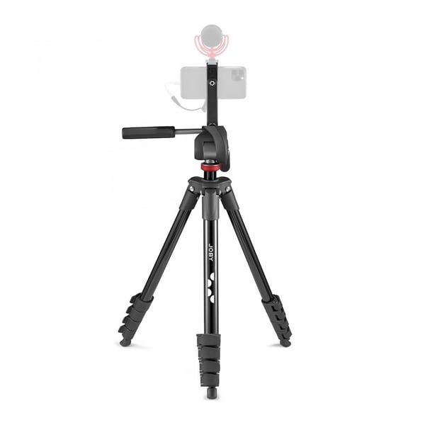 Joby Compact stativ Smartphone/digitalkamera 3 ben Svart, Röd