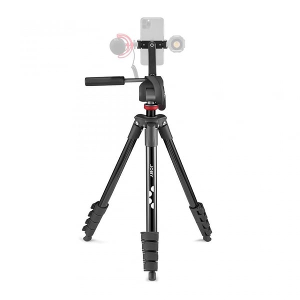 Joby Compact stativ Smartphone/digitalkamera 3 ben Svart, Röd