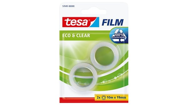 Miniatyrbild 1 av 3: TESA 57049 10 m Translucent 2 styck