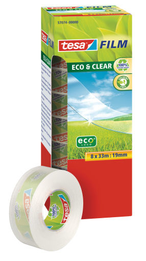 TESA 57074-00000-00 tape 33 m Transparent 8 stk