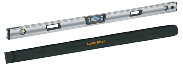 Laserliner DigiLevel Pro 120 vesivaaka 1,2 m Musta, Ruostumaton teräs