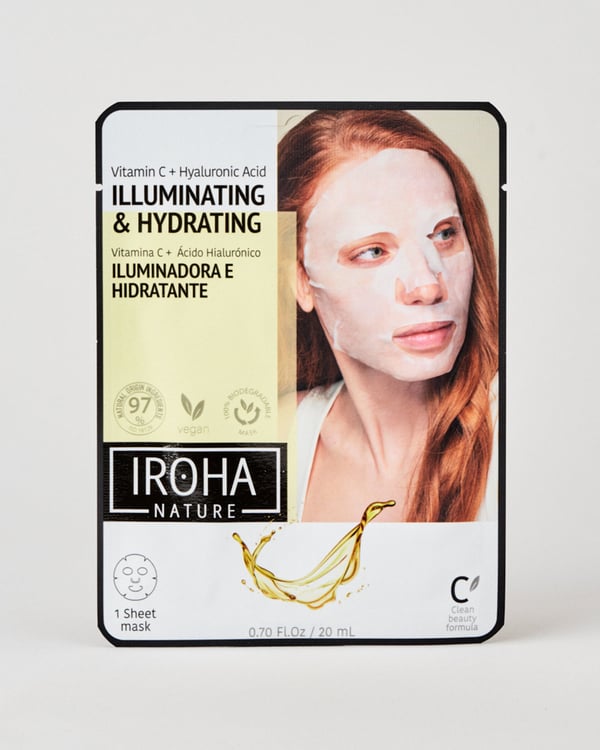 Iroha Nature Illuminating & Hydrating Radiance mask Kvinder 20 ml Ark