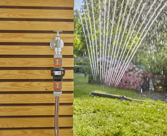 Miniatyrbillede 3 af 4: Gardena 18350-20 vandslange beslag Sort, Grå, Orange 1 stk
