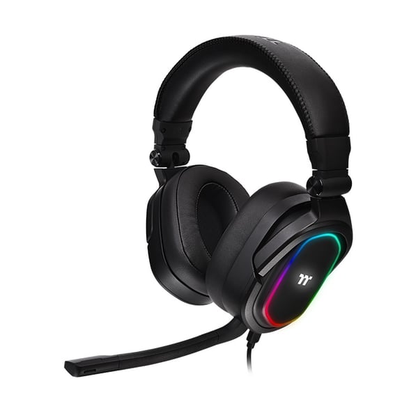 Pikkukuva 2 / 5: Thermaltake ARGENT H5 RGB Kuulokkeet Langallinen Pääpanta Pelaaminen Musta