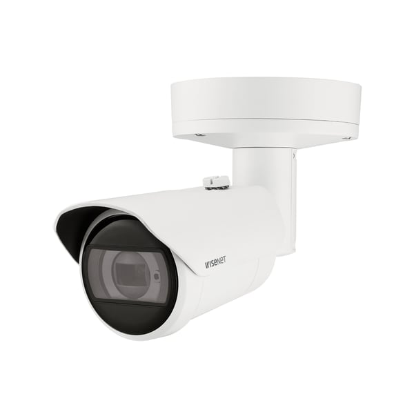 Miniatyrbild 1 av 4: Hanwha XNO-C7083R bevakningskameror Projektil (form) IP-säkerhetskamera Inomhus & utomhus 2592 x 1520 pixlar Innertak/vägg