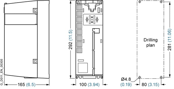 Miniatyrbild 3 av 3: Siemens 6SL3210-1PE21-8AL0 eladaptrar inomhus Multifärg