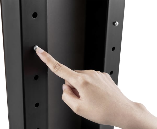 SpeaKa Professional SP-TVS-500 2,03 m (80") Sort
