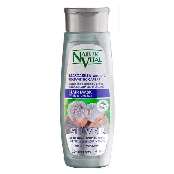 Naturaleza y Vida Silver hårinpackning 300 ml Unisex Naturaleza y Vida Silver hårinpackning 300 ml Unisex