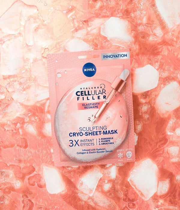 NIVEA Hyaluron Cellular Filler Kohottava naamio Naisten Arkit
