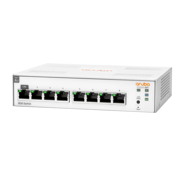 Miniatyrbillede 2 af 2: HPE Aruba Networking Aruba Instant On 1830 8G Administreret L2 Gigabit Ethernet (10/100/1000)