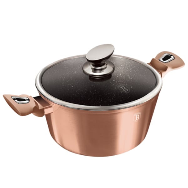 Berlinger Haus BH/6194 bageplade 3,8 L Rund Aluminium Gryde bradepande