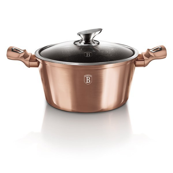 Berlinger Haus BH/6194 bageplade 3,8 L Rund Aluminium Gryde bradepande