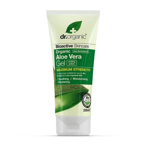 Dr Organic Aloe Vera Gel 200 ml Suihkugeeli Unisex Runko