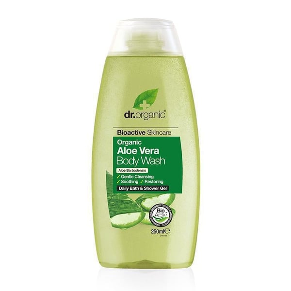 Dr Organic Aloe Vera 250 ml Duschgel Unisex Kropp och hår Dr Organic Aloe Vera 250 ml Duschgel Unisex Kropp och hår