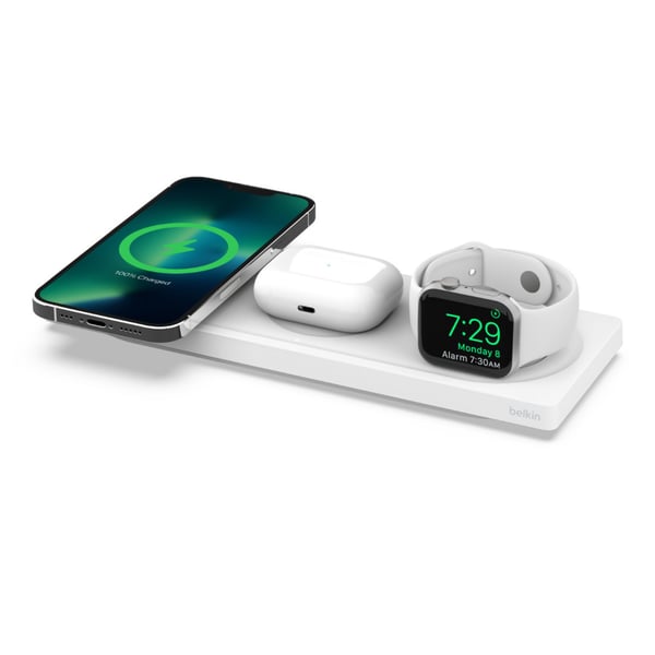 Pikkukuva 6 / 6: Belkin BOOST↑CHARGE PRO Kuulokkeet, Älypuhelin, Älykello Valkoinen Langaton lataaminen Pikalataus Sisätila