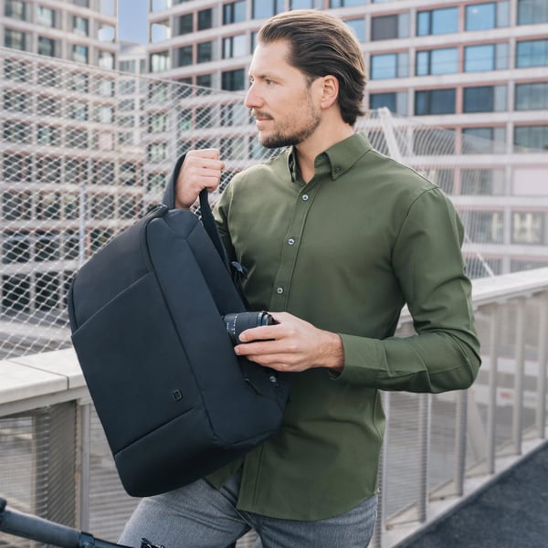 Miniatyrbillede 7 af 8: DICOTA Eco MOTION 13 - 15.6" 39,6 cm (15.6") Rygsæk Sort