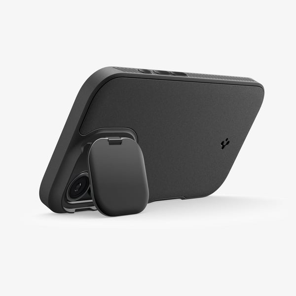 Spigen Optik Armor (Mag Fit) mobiltelefon etui 16 cm (6.3") Cover Sort