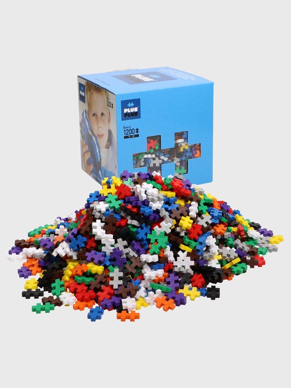 Miniatyrbild 1 av 8: Plus-Plus BASIC FÄRGMIX 1200 STK