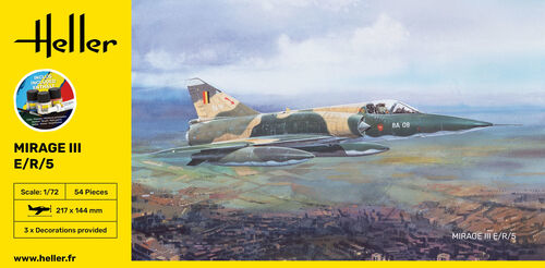 Miniatyrbild 3 av 7: Heller 56323 skalmodell Luftfarkostmodell med fast vinge Monteringssats 1:72