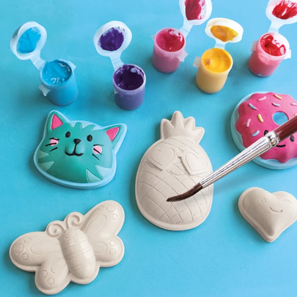 SES Creative Casting and painting - Happy figures