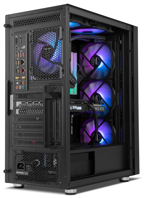 NOX Hummer Horus Midi Tower Musta