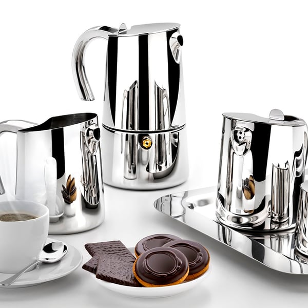BRA Bella A170502 manuel kaffemaskine Moka gryde Rustfrit stål