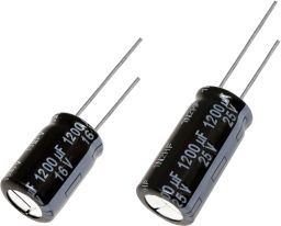 Panasonic EEUFS1V821 kondensatorer Svart Fast kondensator Cylindrisk ﻿DC