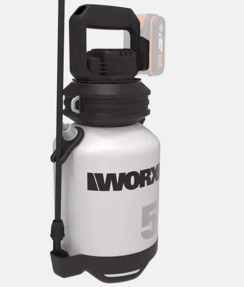 WORX WG829E.9 handsprej Rygghängd trädgårdsspruta 5 l