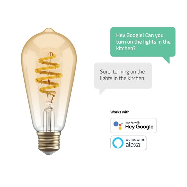 Hombli HBEB-0212 smart belysning Smart glödlampa Wi-Fi 5,5 W