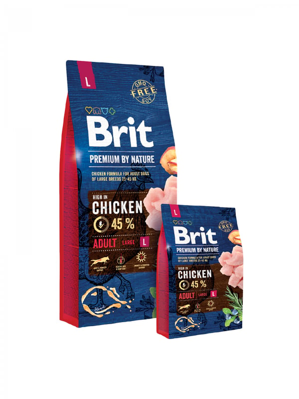 Brit 8595602526468 tørfoder til hund 15 kg Voksen Kylling Brit 8595602526468 tørfoder til hund 15 kg Voksen Kylling