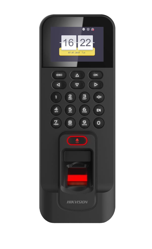 Hikvision K1T804 Basis adgangskontrollæser Sort