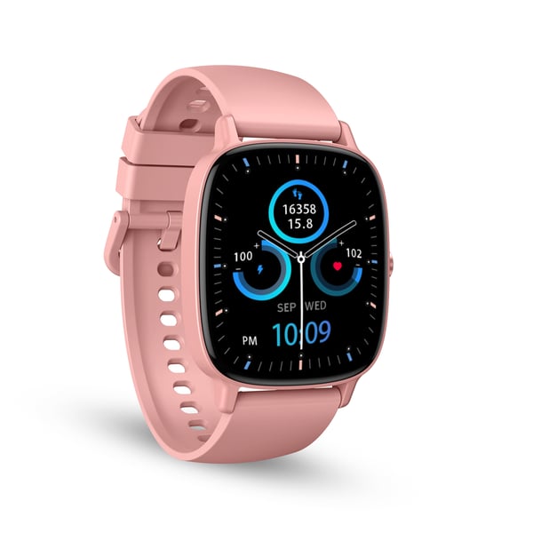 Ksix BXSW31R Smartwatch og sportsur 4,65 cm (1.83") TFT Digital 240 x 284 pixel Berøringsskærm Lyserød