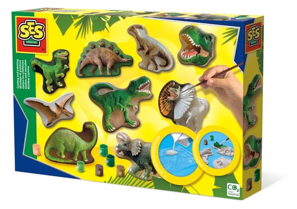 Pikkukuva 1 / 4: Kipsivalokset - Dinosaurusten maailma