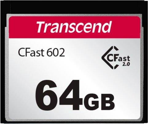 Transcend TS64GCFX602 hukommelseskort 64 GB CFast 2.0 MLC